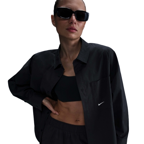 Оригинальные Рубашки Рубашка Sportswear Chill Poplin HJ0715-011 в расцветке 