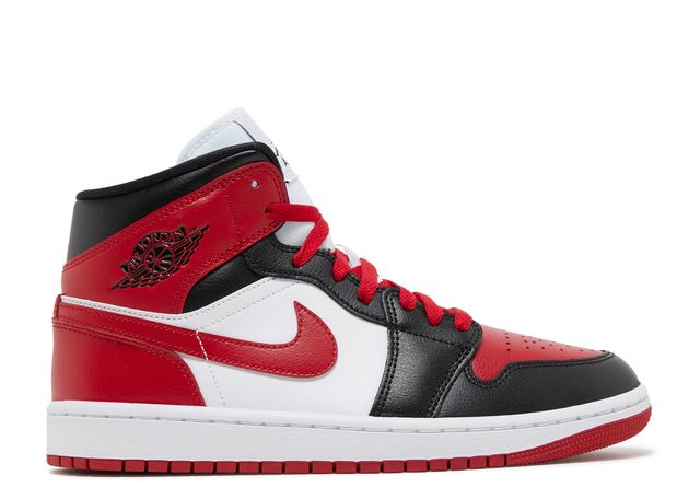 Оригинальные Кроссовки Мужские кроссовки Air 1 Mid BQ6472-079 в расцветке Alternate Bred Toe