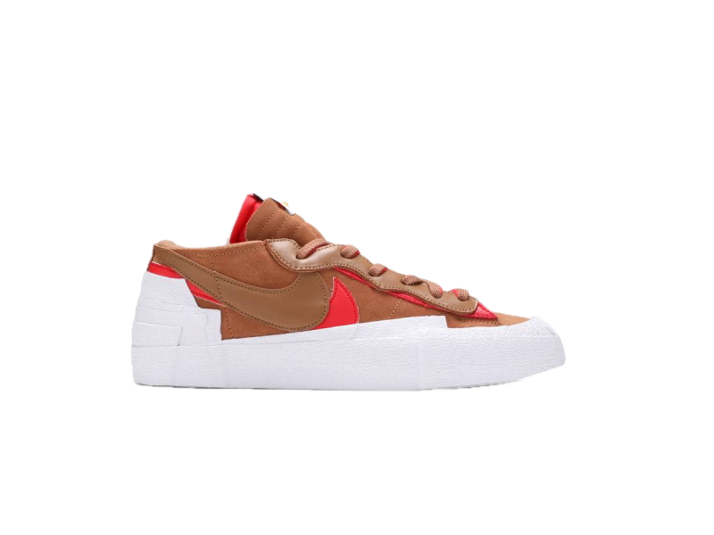 Оригинальные Кроссовки Кроссовки Sacai x Blazer Low British Tan DD1877-200 в расцветке 