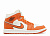 Оригинальные  AIR JORDAN 1 MID SE 'SPORT SPICE'  DV1302-100 в расцветке Coconut Milk/Black/Sail/Sport Spice