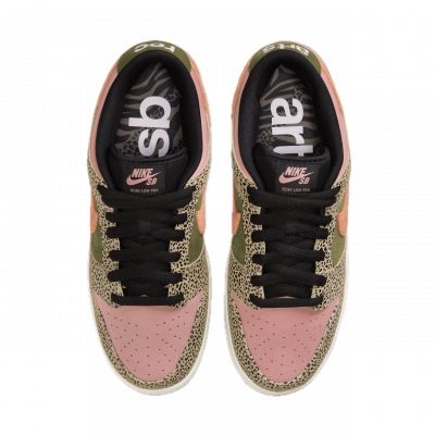Кроссовки Nike Rust Pink and Rough Green