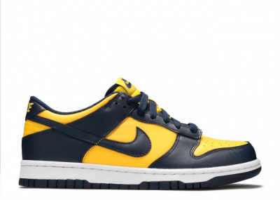 NIKE DUNK LOW GS 'MICHIGAN' MICHIGAN