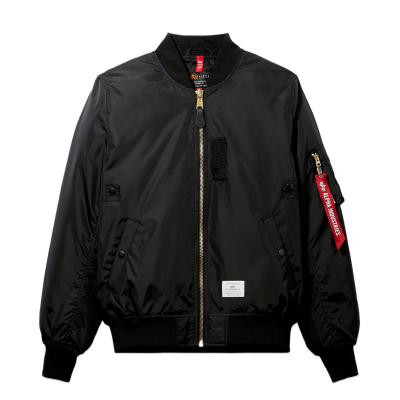 Бомбер Alpha Industries L-2B Black Black
