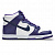 Оригинальные Кроссовки Кроссовки Dunk High GS DH9751-100 в расцветке Electro Purple Midnght Navy