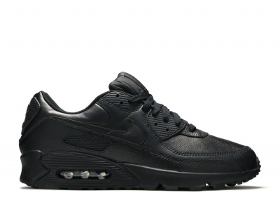 Air Max 90 Leather Triple Black