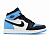 Оригинальные  AIR JORDAN 1 RETRO HIGH OG GS FD1437-400 в расцветке UNC TOE