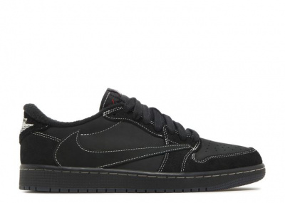 TRAVIS SCOTT X AIR JORDAN 1 RETRO LOW BLACK PHANTOM