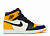 Оригинальные  AIR JORDAN 1 RETRO HIGH OG 555088-711 в расцветке YELLOW TOE